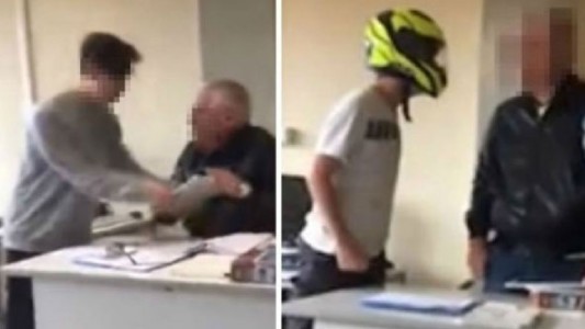 "Póngase de rodillas": la indignante agresión de estudiantes a un profesor en Italia