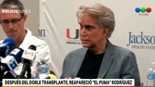 “El Puma” Rodríguez tras el doble trasplante de pulmón: "He nacido tres veces"