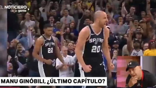 "Sólo Manu sabe si sigue": ¿se retira Ginóbili?