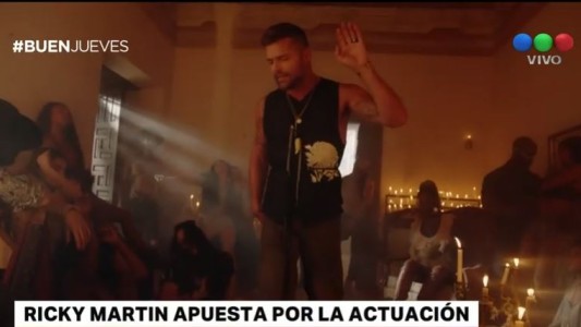 La apuesta de Ricky Martin por la actuación