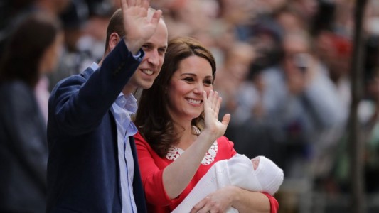 El tercer hijo del príncipe William y Kate Middleton se llamará Luis Arturo Carlos