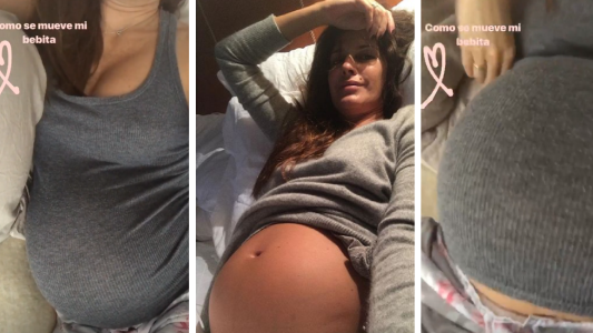 "Cómo se mueve mi bebita", el conmovedor video de la panza de Isabel Macedo