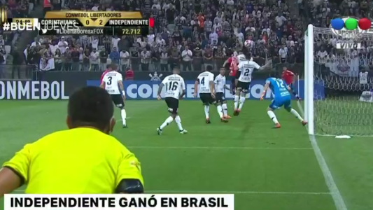 Independiente ganó en Brasil