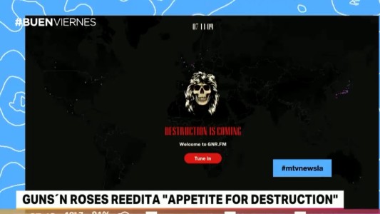 Guns 'n Roses reedita "Appetite por destruction"