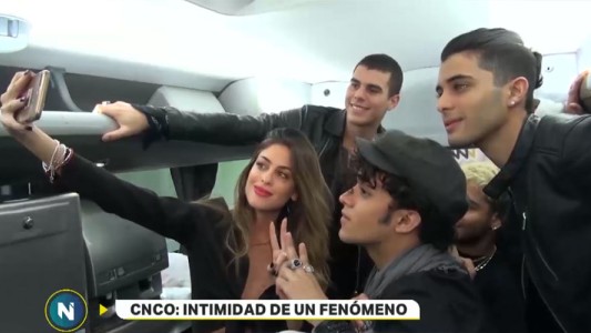 Furor por CNCO, el grupo latino del momento