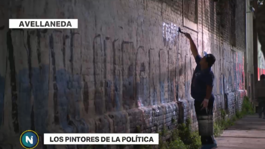 “Pasa de noche”: los pintores de la política