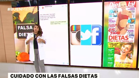 Cuidado con las falsas dietas