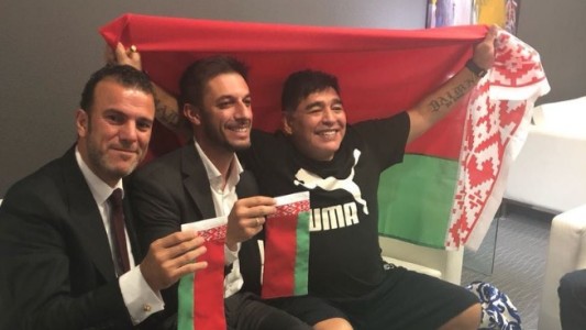 "Sí, Diego con nosotros": oficializaron a Maradona como presidente del Dinamo Brest