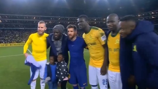 Furor por Messi en Sudáfrica