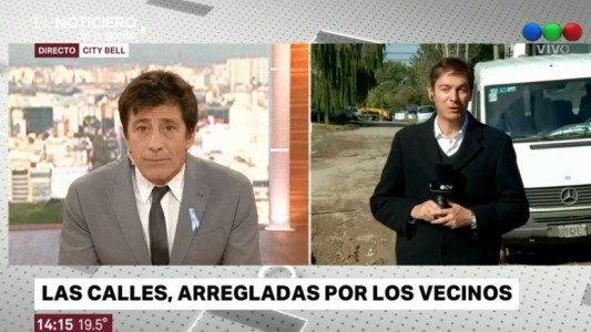 Los vecinos que arreglan las calles de su propio barrio