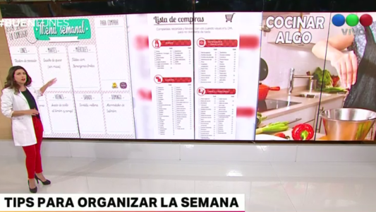 Qué comemos: tips para organizar la semana
