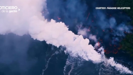 Erupciones y una nube tóxica en Hawai