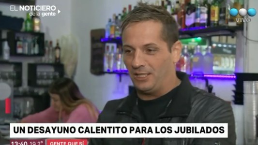 #GenteQueSi : desayuno para jubilados