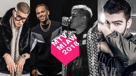 Los traperos que competirán este domingo en los Premios MTV MIAW