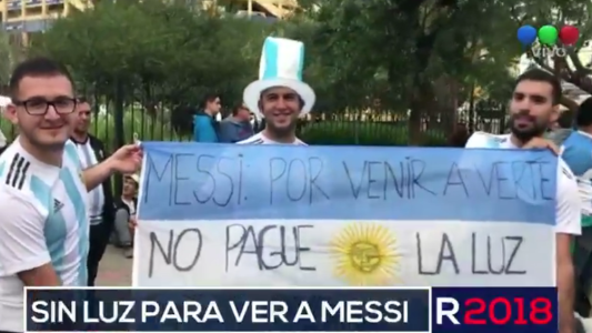 "Messi: por venir a verte no pagué la luz": los tres rionegrinos que viajaron para el partido de la Selección