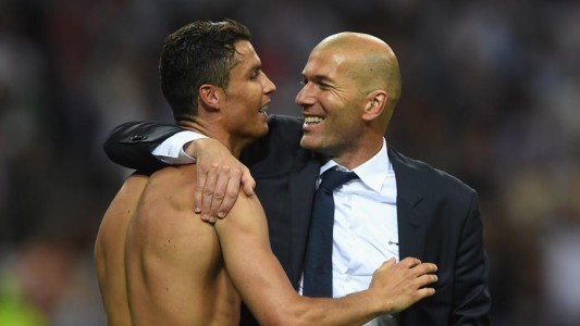 El mensaje de Cristiano Roaldo para Zinedine Zidane
