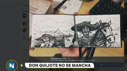 Arrancó la lectura compartida del Qujiote de la Mancha en redes sociales
