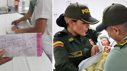 Una madre venezolana abandonó a su beba en la frontera con Colombia con una carta desgarradora