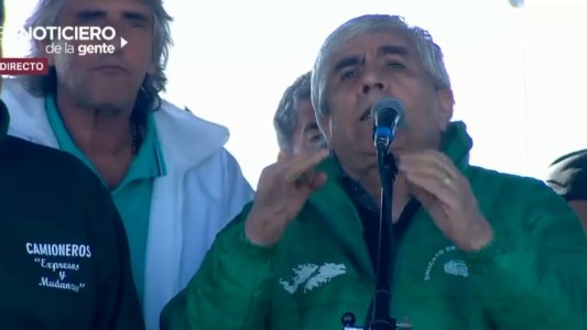 Moyano amenazó con un paro de Camioneros para la semana próxima