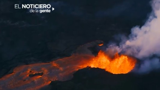 Un río de lava devoró más de 30 casas