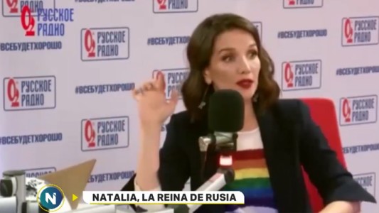 Natalia Oreiro, la reina de Rusia