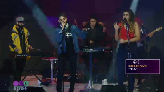 El trap llegó al Estudio MTV con Khea