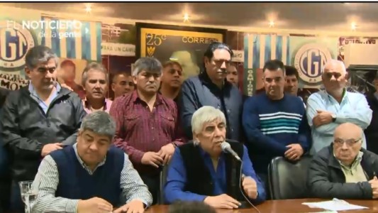 Moyano ratificó el paro de camioneros para el jueves, sin cortes de rutas