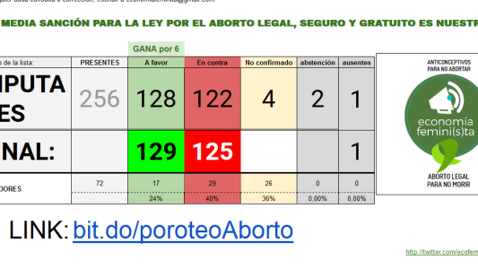 Una planilla colaborativa online para ver la posición de cada diputado frente al aborto