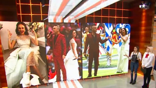 Los looks de la fiesta inaugural del Mundial