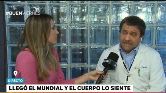"Cuando hay un Mundial, aumenta la incidencia de enfermedades cardiovasculares"