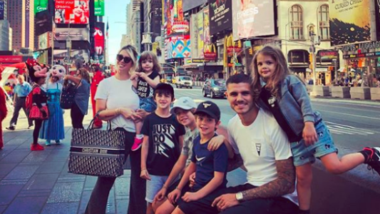 Wanda Nara escrachó a Maxi López por no pasar el día del padre con sus hijos