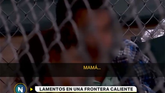 EE.UU.: el video que muestra cómo sufren los nenes separados de sus padres inmigrantes