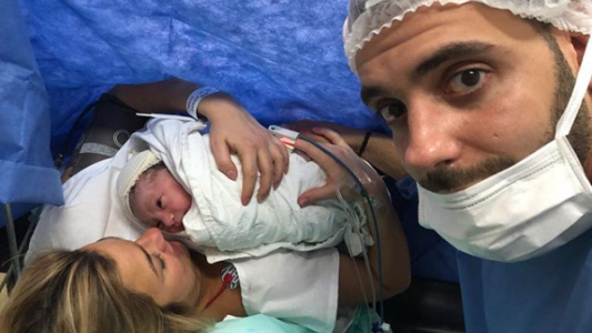 Nació Francisco, el primer hijo de Ailén Bechara