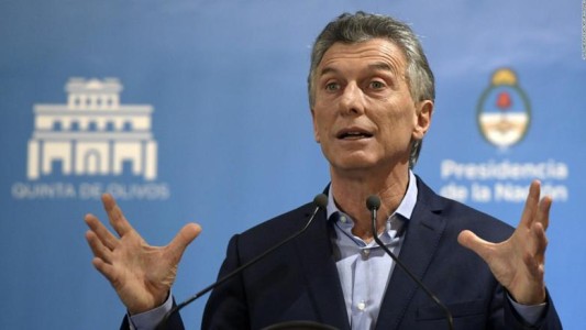 Mauricio Macri dijo que el paro de la CGT "no contribuye a nada, no suma"