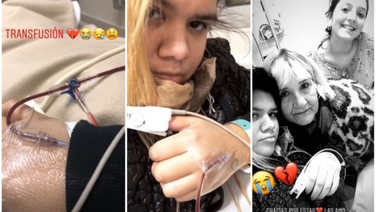 More Rial, internada: "Ayudame Diosito"