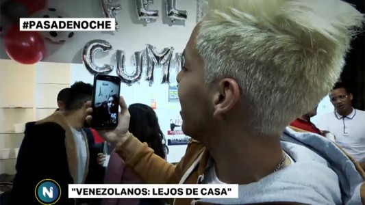 "Pasa de noche": venezolanos en la Argentina