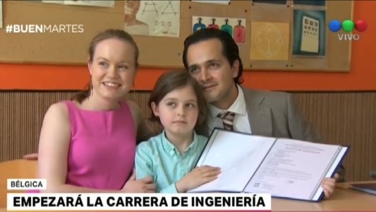 A los 8 años, empezará la carrera de ingeniería
