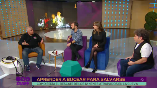 Aprender a bucear para salvarse: cómo será el paso a paso del rescate de los nenes atrapados en Tailandia