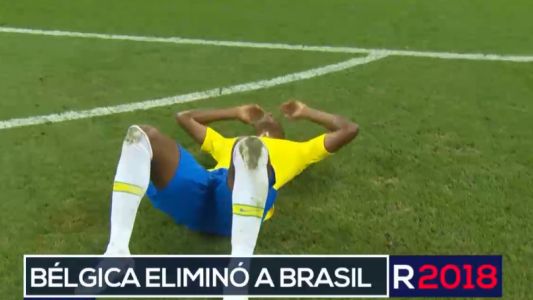 Brasil decime que se siente: perdió con Bélgica y quedó afuera de Rusia 2018