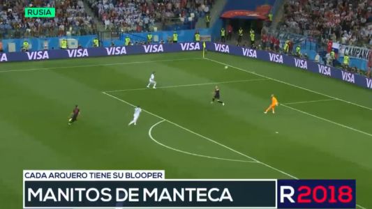 Manitos de manteca: cada arquero tiene su blooper