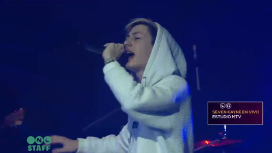 Seven Kayne en vivo en el Estudio MTV