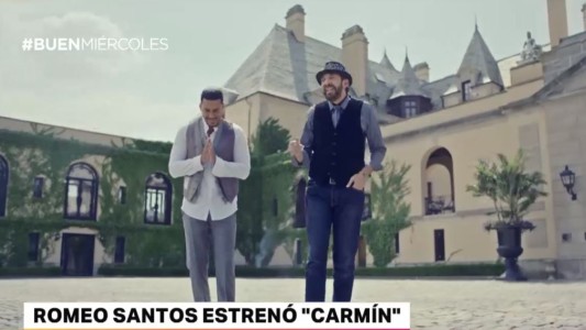 Romeo Santos estrenó "Carmín"