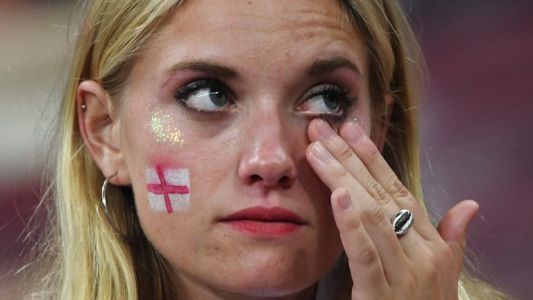 Don't cry for me... los rostros de la derrota inglesa