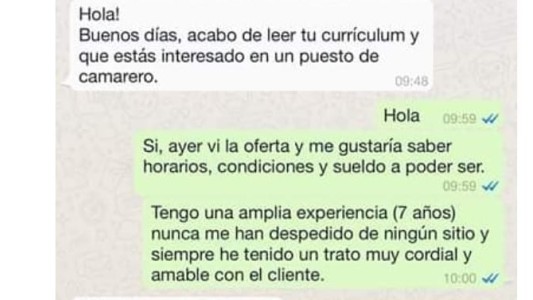 De martes a domingo, 15 horas diarias: la oferta laboral que indigna en las redes