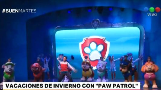 Vacaciones de invierno con "Paw Patrol"