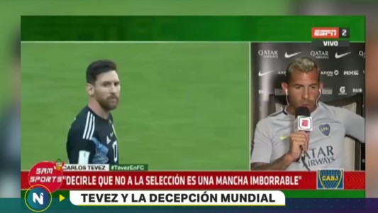 Las críticas de Tevez a los planteos de Sampaoli en el Mundial