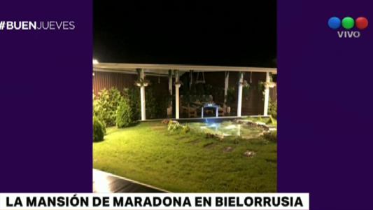 La súper mansión de Diego Maradona, valuada en 20 millones de dólares