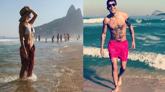 La primera foto de Jimena Barón y Rodrigo Romero juntos en Río de Janeiro