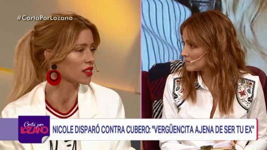Nicole habló del audio para Cubero: "Yo se lo mandé a él, no tengo idea como se viralizó"