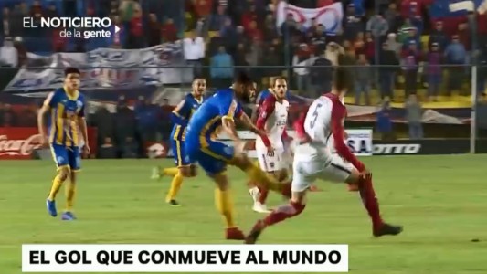 El gol del jugador paraguayo con un solo ojo que pide Puskas